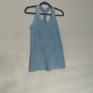 Lululemon Tie dye Blue Align tank